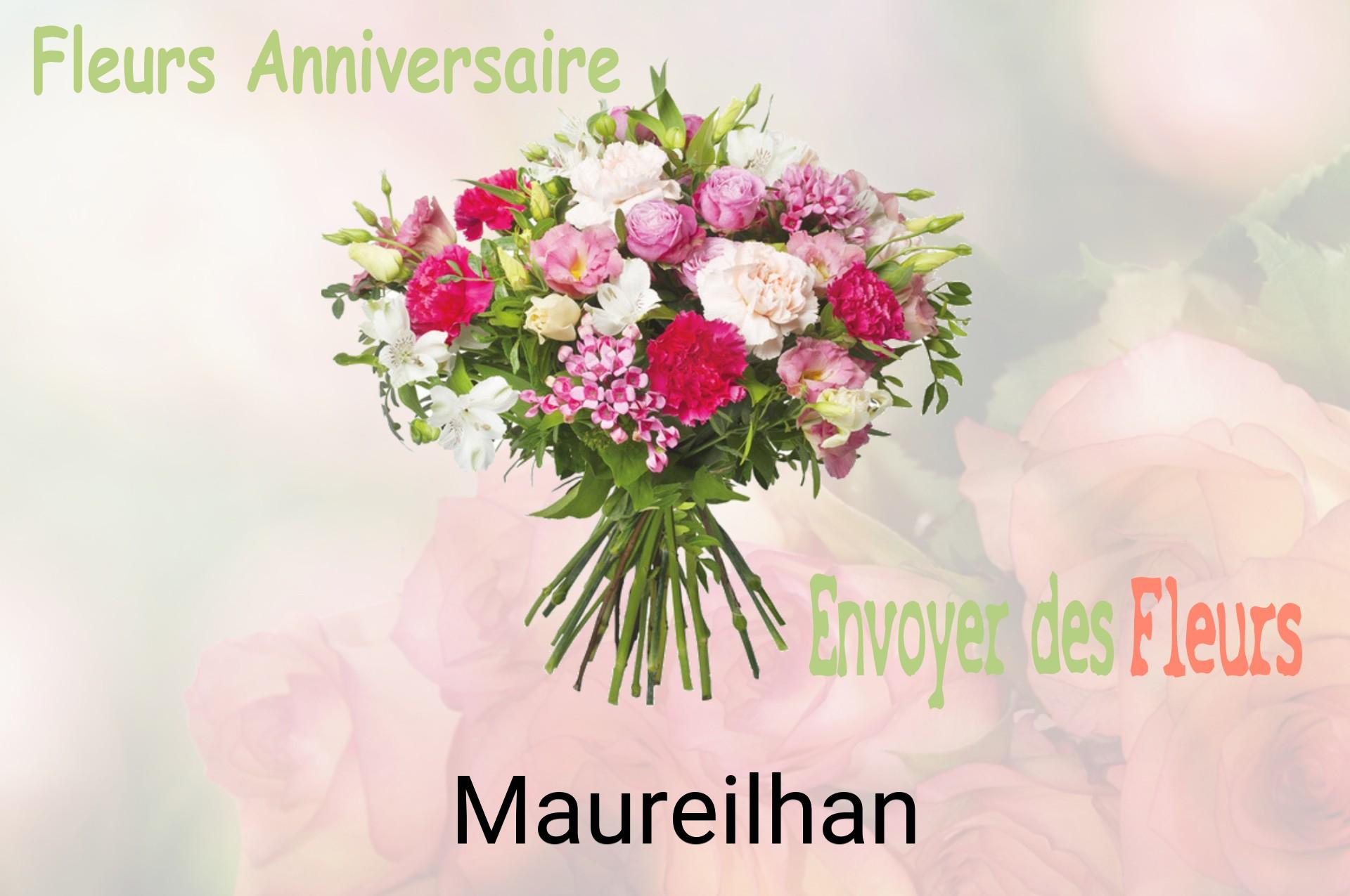 Bouquet de fleurs d’anniversaire livré à Maureilhan